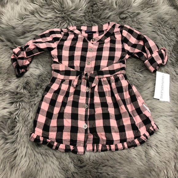 Calvin Klein Jeans Other - Calvin Klein Jeans | Girls Plaid Dress | Size 2T